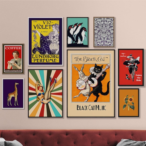 Quirky Wall Art Etsy