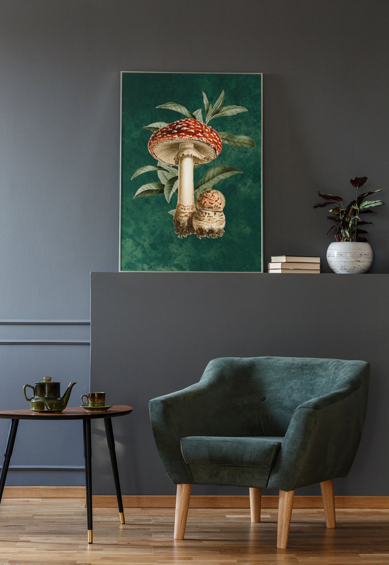 Green Witch Decor Printable Gallery Wall Art Set Fairycore - Etsy