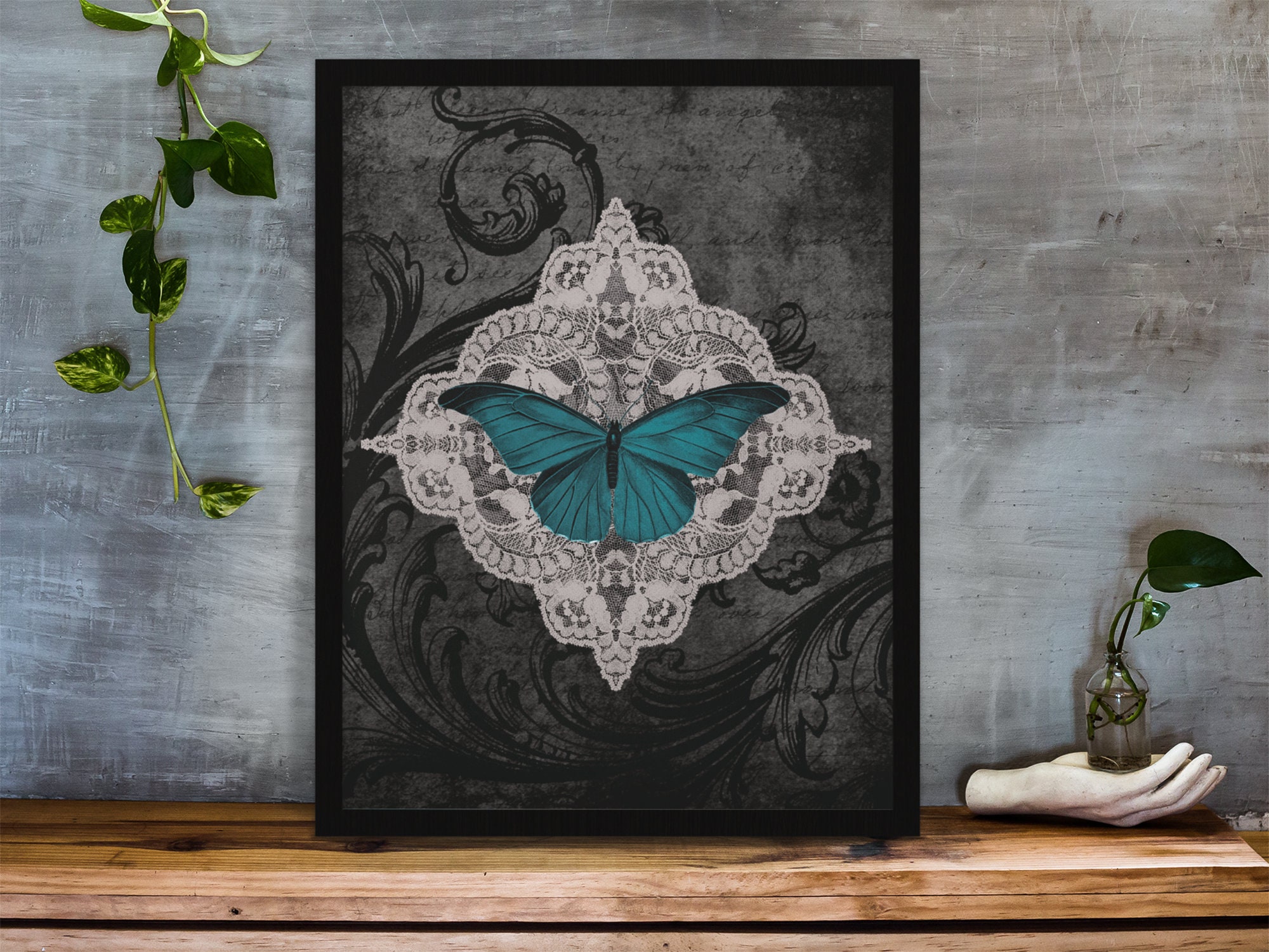 Goth Home Decor Printable Wall Art Set of 6 Prints Witchy | Etsy