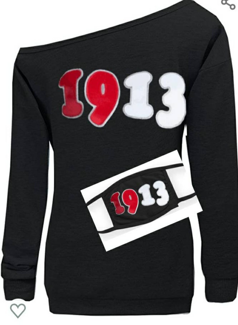 Bold 1913 Grafitti sweatshirts with mask option