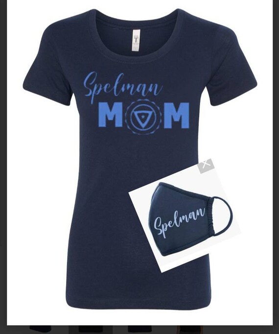 Spelman Mom Tshirt With Mask Option - Etsy