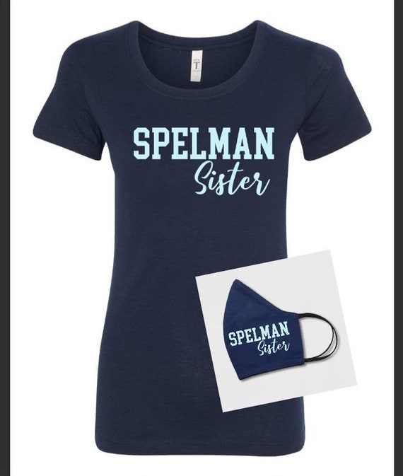 Spelman Sister Tshirt With Mask Option 