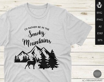 Free Free Silhouette Smoky Mountain Svg SVG PNG EPS DXF File