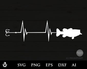 Download Fish Heartbeat Svg Etsy