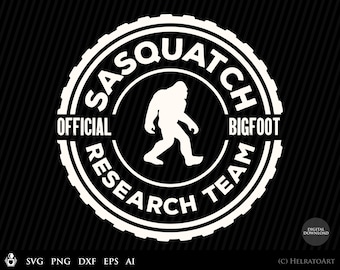 Bigfoot SVG, Sasquatch Svg, Yeti svg, Silhouette, Sasquatch svg, Bigfoot hunting svg, funny, myth, Bigfoot sasquatch, Yeti clipart