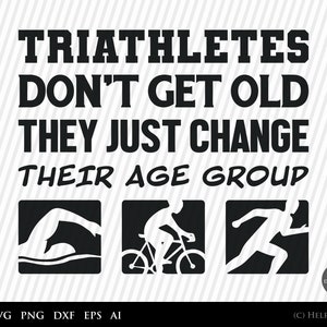 Tricycle SVG, Triathleten Don't Get Old Monogramm, Monogramm, Schwimmen, Monogramm, Geburtstag, lustiger Spruch, lustig, lustig, lustig, lustig, lustig, lustig, lustig, verspielt - svg