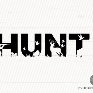 Hunting SVG, Deer hunting svg, squirrel svg, turkey svg, boar svg, duck svg for hunters