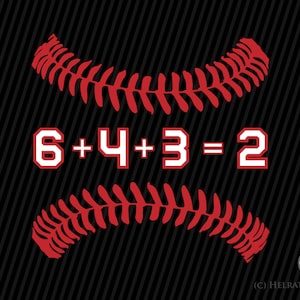 baseball svg, 6 + 4 + 3 = 2 baseball clipart - Baseball sports svg file for baseball lovers