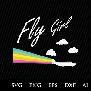 The Flight attendant svg file, Fly Girl svg - cabin crew svg, stewardess svg, pilot svg, clipart for flight attendant