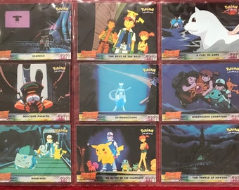 FOIL Pokemon the First Movie Topps ((mewtwo Strikes Back, Pikachu