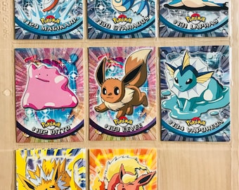 Series 3 Pokemon Topps-non-foil ((characters, Heroes Vs. Villains, Orange  Islands and Puzzles!)) - Etsy