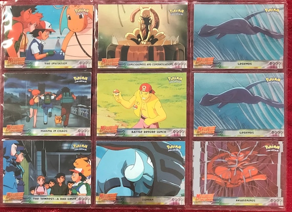FOIL Pokemon the First Movie Topps ((mewtwo Strikes Back, Pikachu