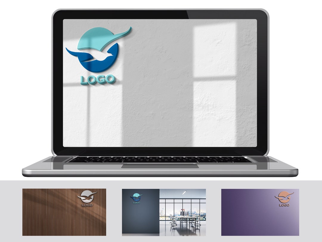 Custom Zoom Background With 3D Logo / Branded Virtual Background for ...