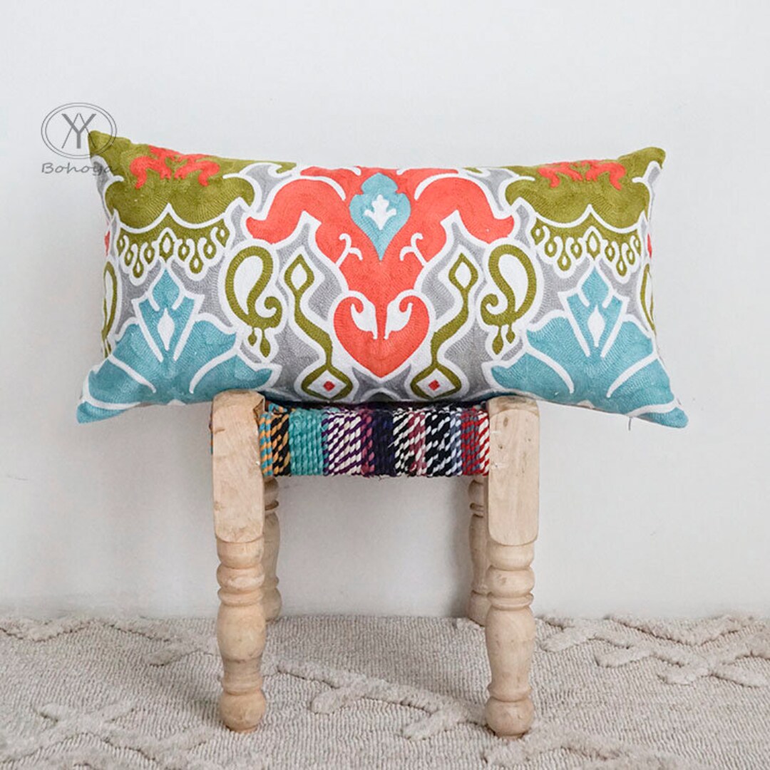 Handmade Long Pillow Covers Decorative Throw Pillow Cases Etsy UK