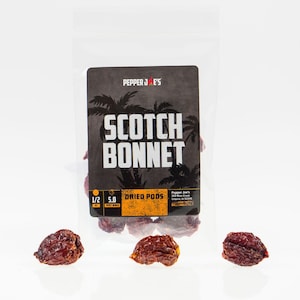Scotch Bonnet Dried Pods