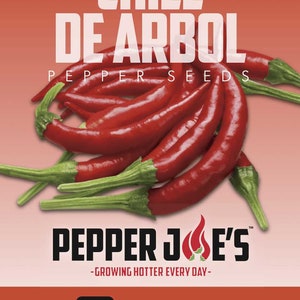 Chile De Arbol Pepper Seeds
