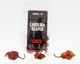 Carolina Reaper Dried Pods