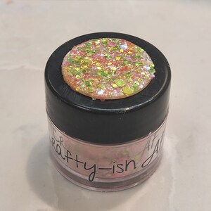 STEAL MY SUNSHINE - neon nail dip, glitter dip powder for nails, glitter mix dip powder, chunky glitter, dipping powder, dip nail, acrylic