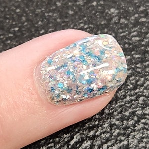 BABY One MORE TIME - pastel nail dip,  glitter dip powder for nails, glitter mix dip powder, glitter nail, dipping powder, dip nail, acrylic