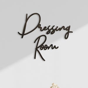 Dressing room sign, Dressing room art decor, Dressing room decor, Custom dressing room sign, Wooden dressing room sign, Changing Room Sign