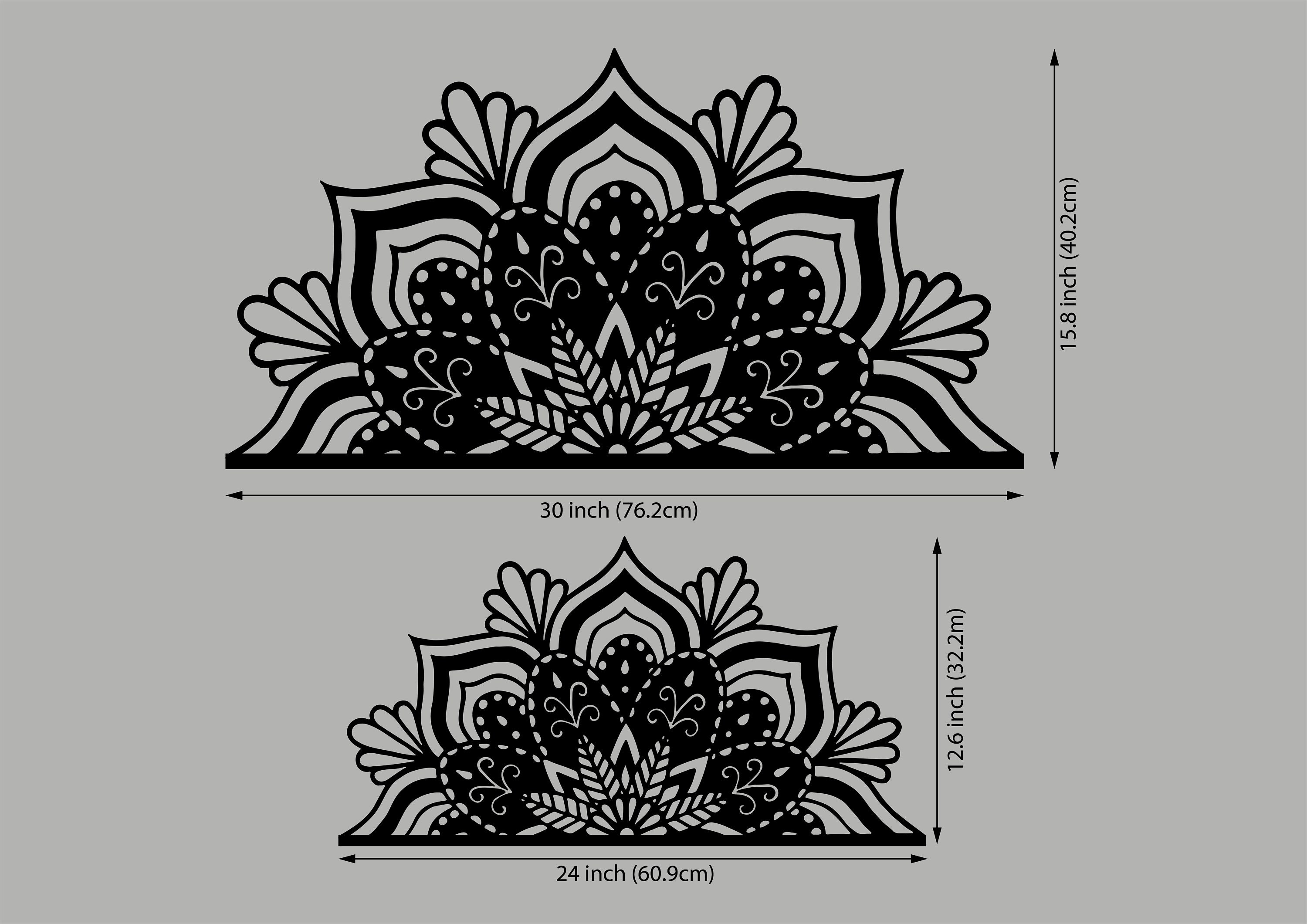 Wood Wall Decor Large Wall Art Wooden Mandala Wall Art Wood | Etsy