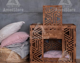 Wooden dog house, Dog kennel crate, Wooden cat house, Wooden dog kennel, Dog furniture bed, Dog crate indoor, Dog crate furniture