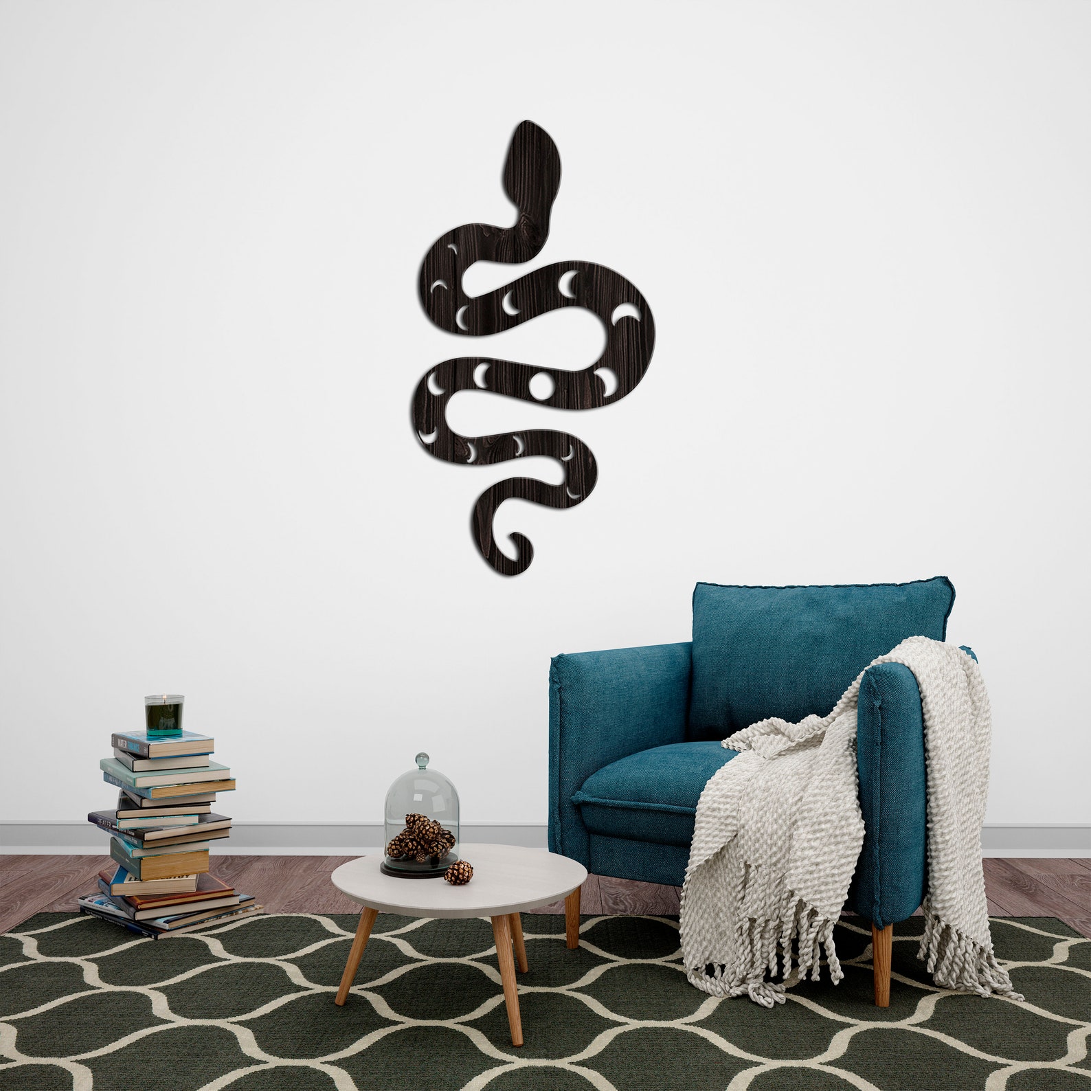 Wood Snake Decor Snake Wall Art Snake Sign Wood Wall Art Etsy