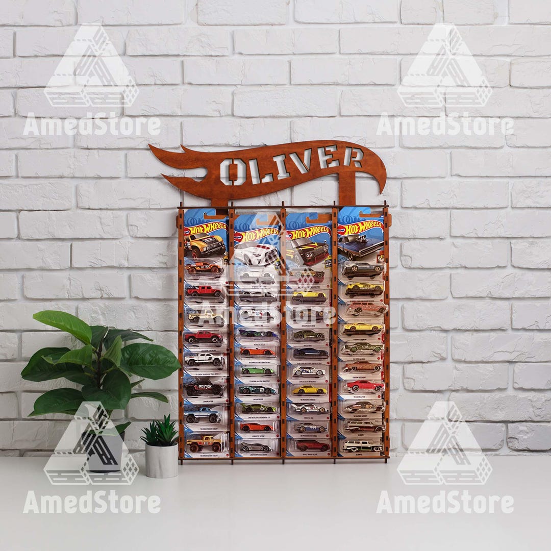 Auto Rack Toy Custom Toy Car Wall Rack, Toy Car Display Case, Toy Car Storage Wall ...