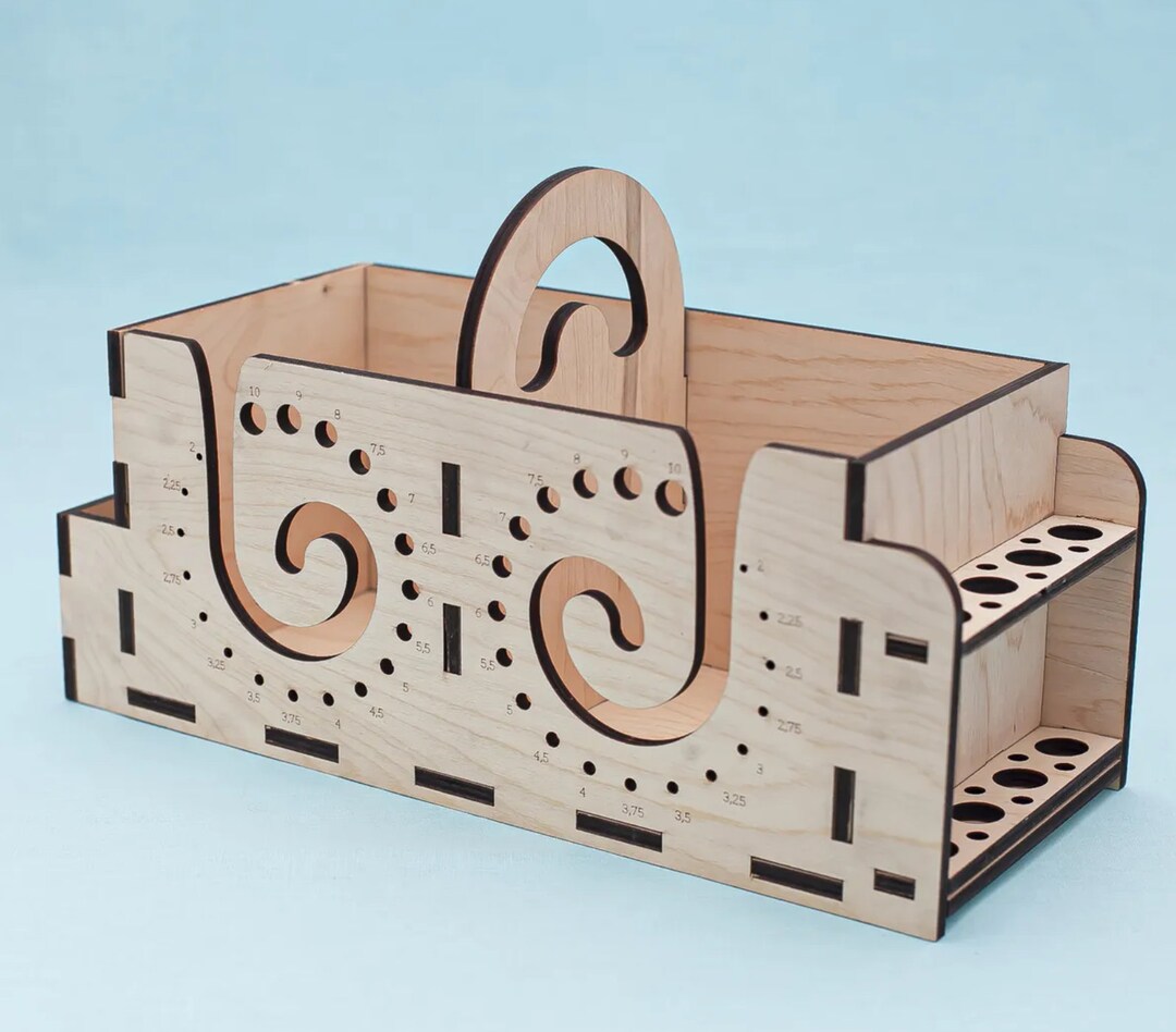 Yarn Box Stand, Knitting Organizer, Organizer Box, Knitting Box, Yarn