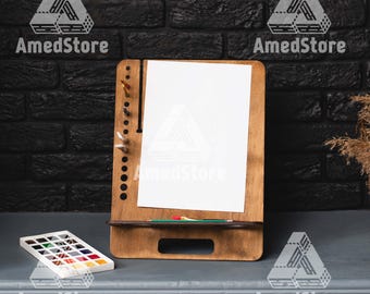 Drawing easel, Sketch easel, Tabletop easel, Portable easel, Sketch art board, Sketching board, Desktop easel, Plein air easel, Wooden easel