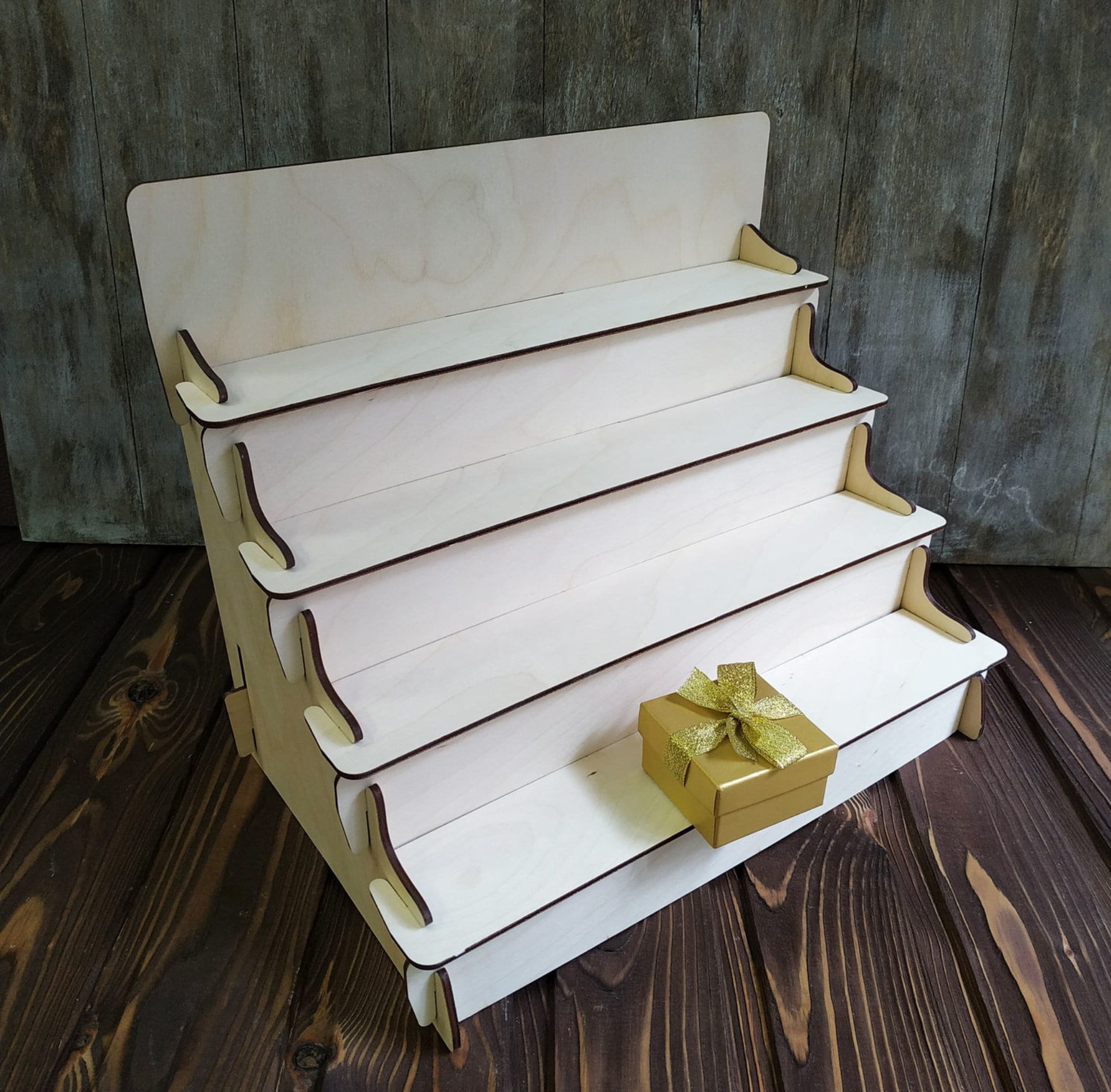 Craft Show Display Shelves, Wooden Display Shelf, Display Shelf Wood