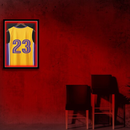 Football shirt display case, Baseball shirt display, Uniform display case, Hockey shops display, Jersey display case, Jersey display frame