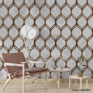 Moroccan wood panels, Decorative panel wall, 3d wall panels decor, Accent wall design, Wood slat wall panel, Geometric wall panel