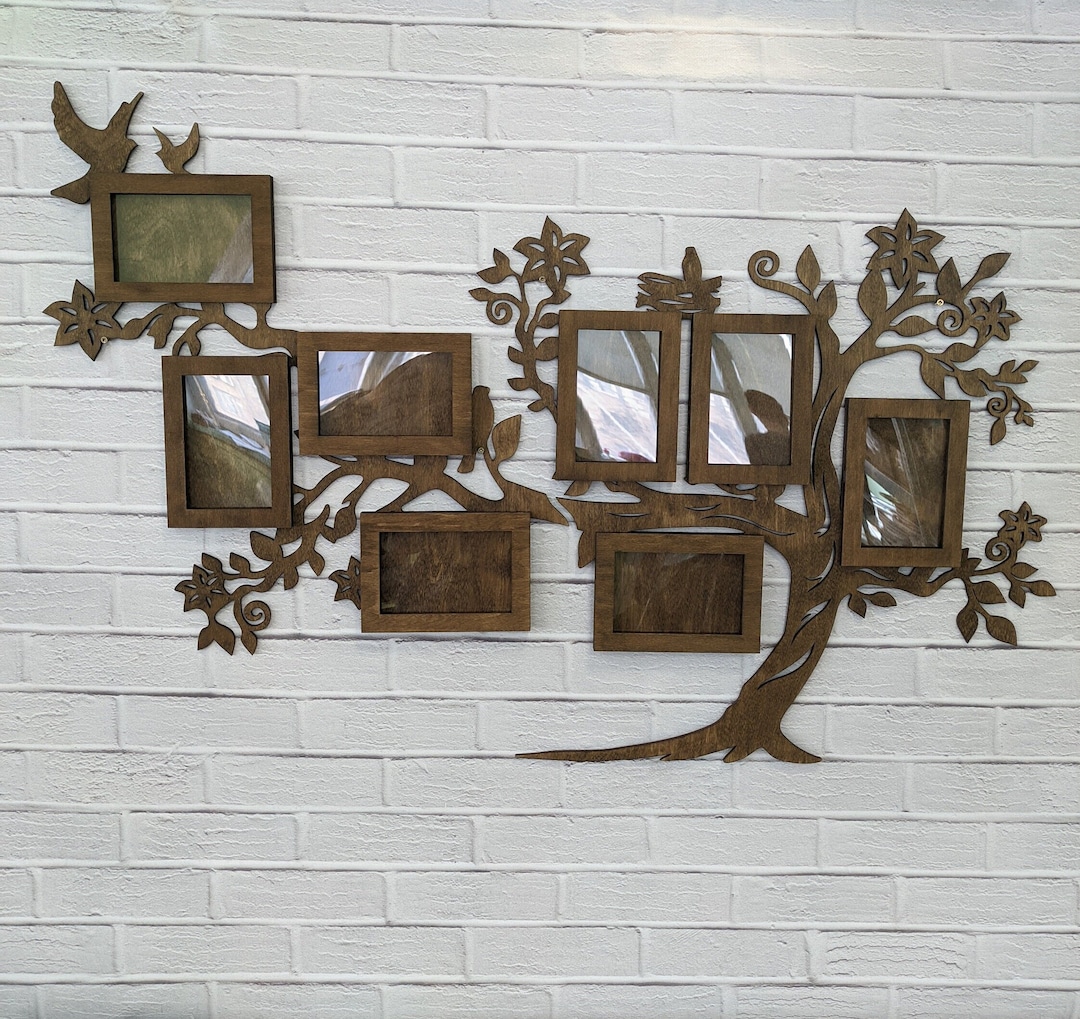 Family Tree Wall Picture Frame, Family Tree Photo Frame, Family Tree