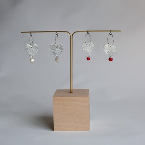 Heart earrings