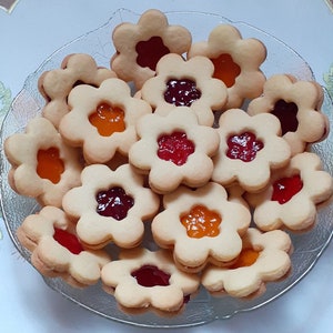 2Kg Bumen Mix Plätzchen Kekse Gebäck mit Marmeladefüllung Bild 1