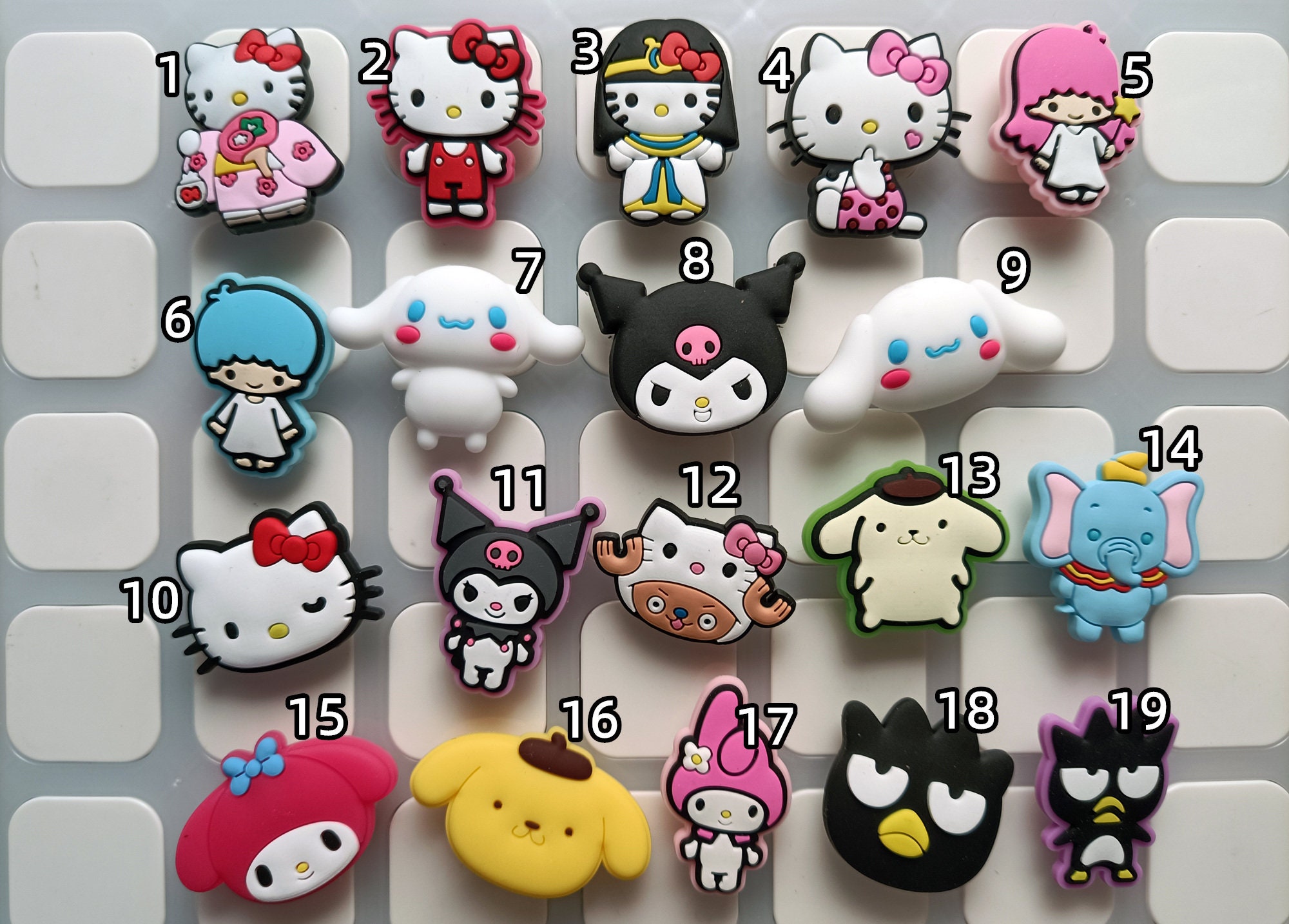 Charms designer cute shoe charms anime lover charms Z17 Etsy