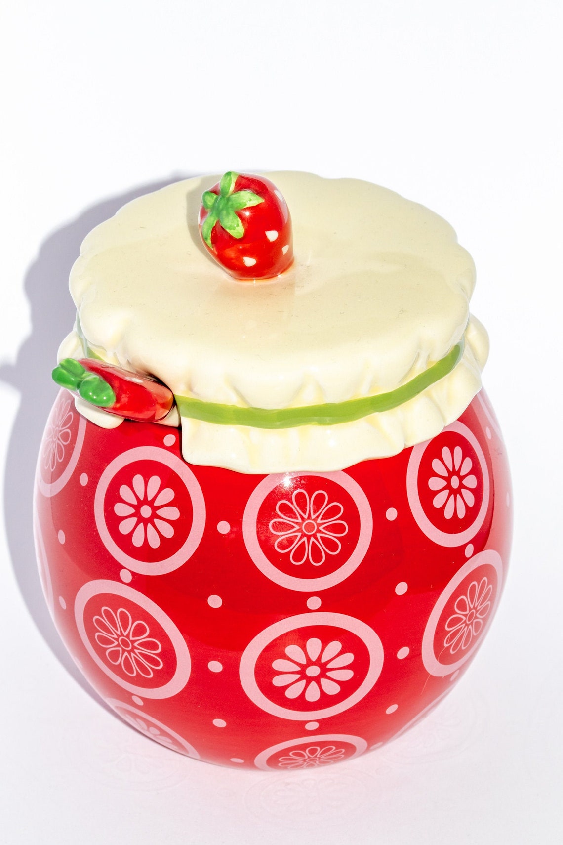 Lidded Jam/ Compote Jar With Original Spoon Etsy