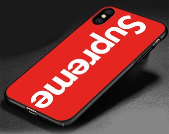 Iphone X Case Supreme Etsy