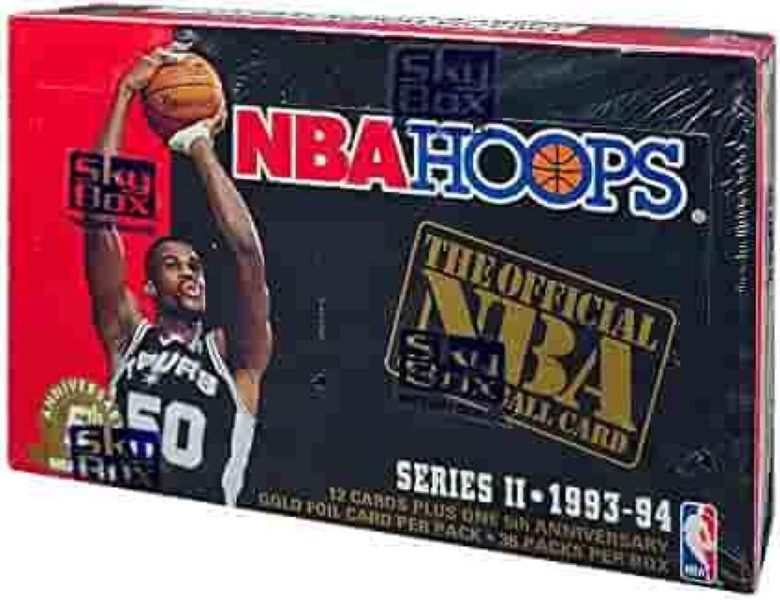 199394 NBA Hoops Series 2 Basketball Hobby Sealed Box 36 Etsy