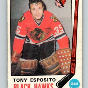 Authentic CCM Men's Tony Esposito Red Jersey - #35 Hockey Chicago