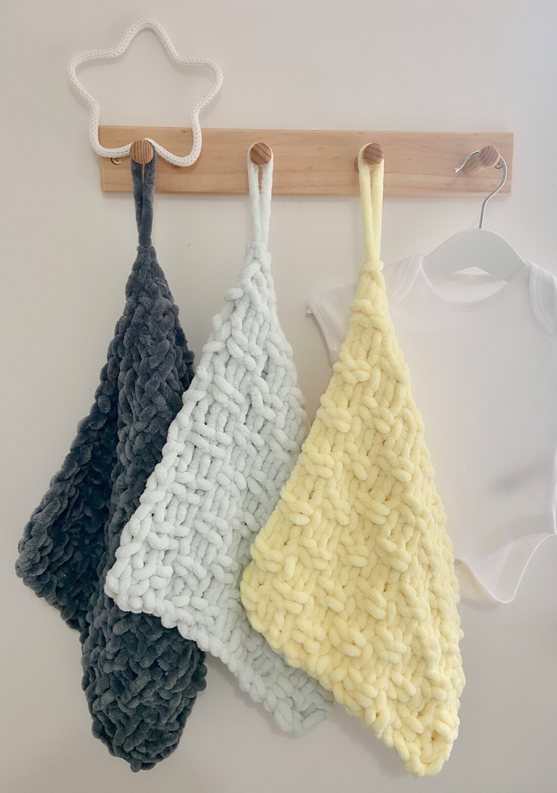 Dummy Blanket Baby Comforter Baby Knitted comforter Soother Etsy