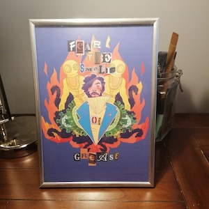 AMCs The Terror Mr Collins A4 Print