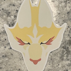 Wolf Den Collection - Wolf God Minimalist Decal