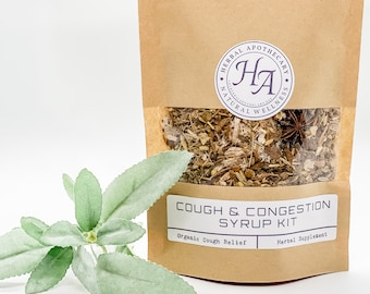 Best Cough Syrup Kit | DIY  Syrup Kit | Cough Remedy | Organic Cough Syrup | Herbal Kits | DIY Cough Syrup  | Herbal Cough Syrup Kit