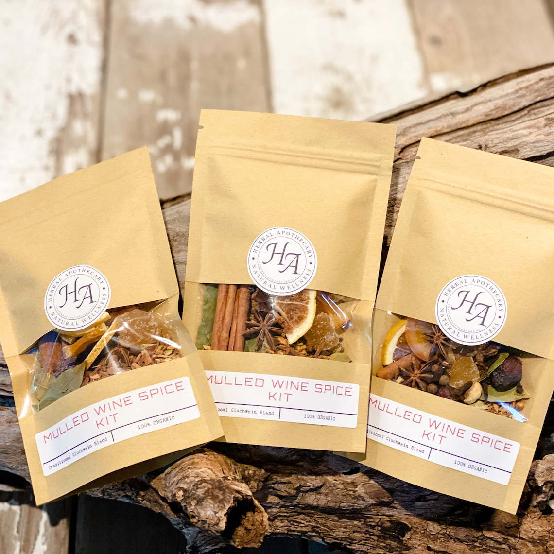 Mulled Wine Spice Kit Mulled Wine Spices Organic Spice Blend Mulled