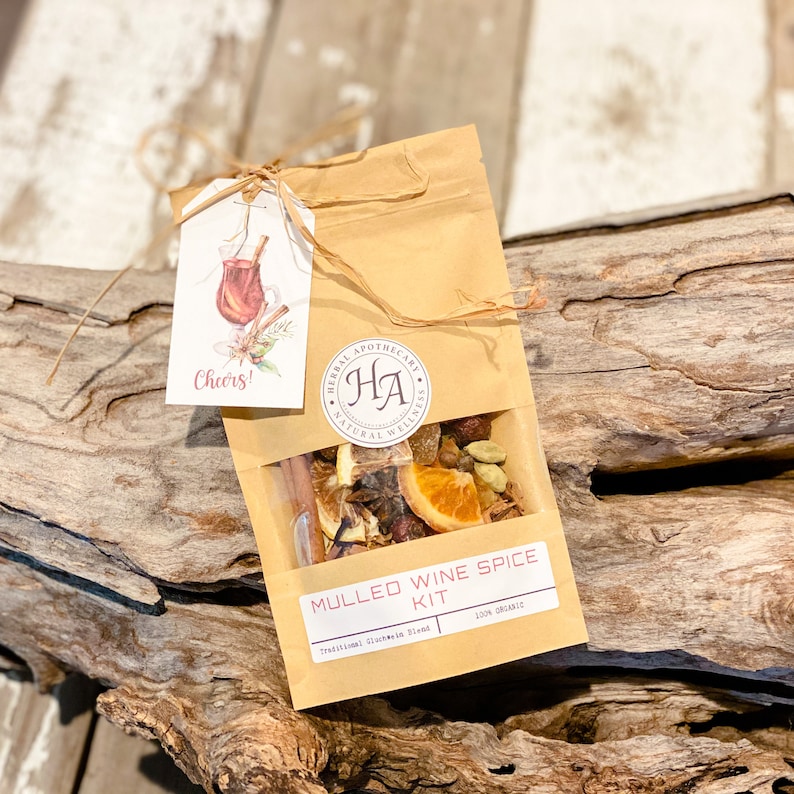Mulled Wine Spice Kit Mulled Wine Spices Organic Spice Blend Mulled