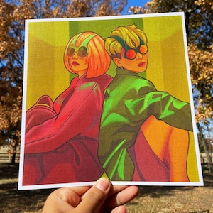 DPR LIVE Yellow Cab-kunstdruk (8inx8in)