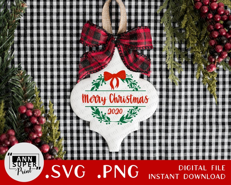 Download Tile Christmas Ornament SVG tile ornament template svg ...