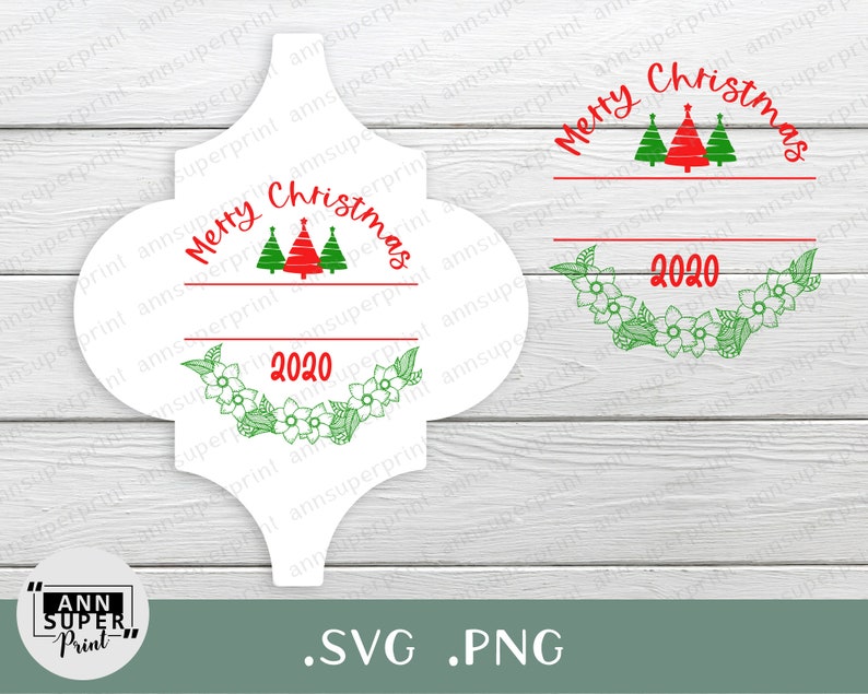 Download Tile Christmas Ornament SVG tile ornament template svg ...